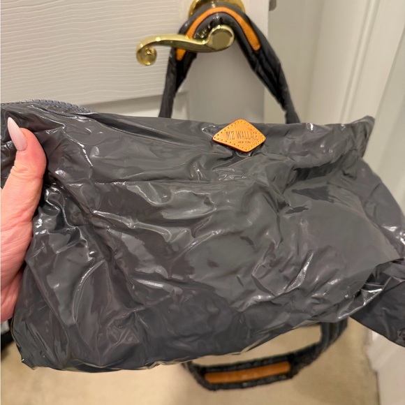 MZ Wallace Charcoal Quilted Tote - Picture 3 of 3